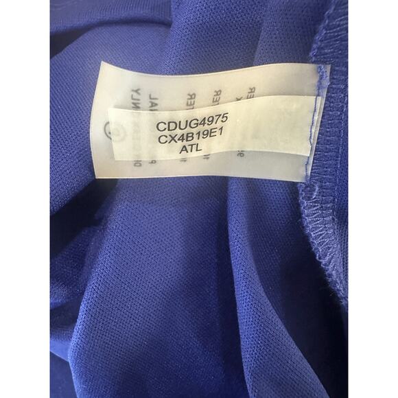 NWT Calvin Klein Atlantis Royal Blue Sheath Dress Sequin Stretch Plus Size 18W - Picture 12 of 16